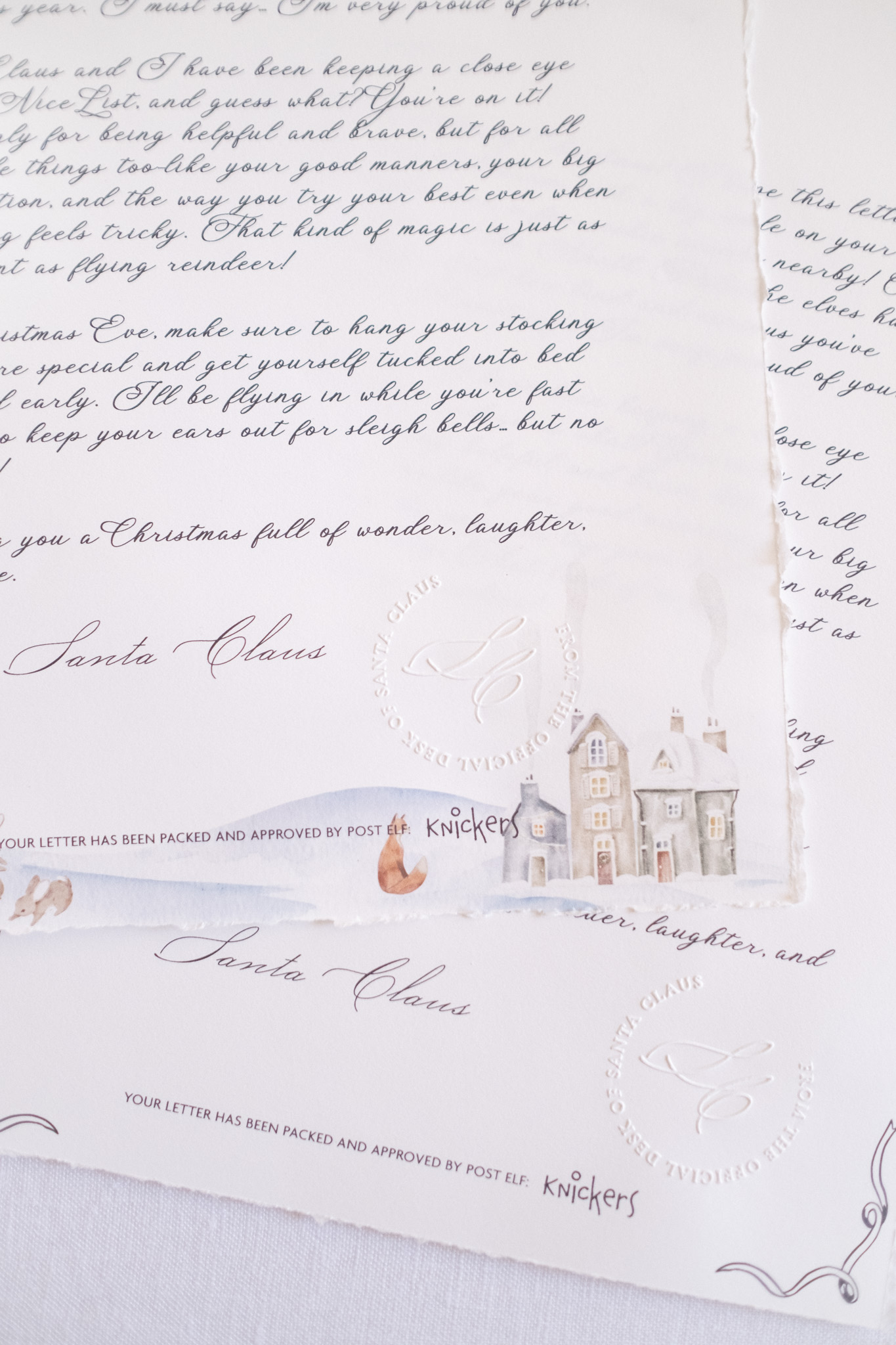 Personalised Santa Letter | Heirloom Christmas Keepsake - Image 4
