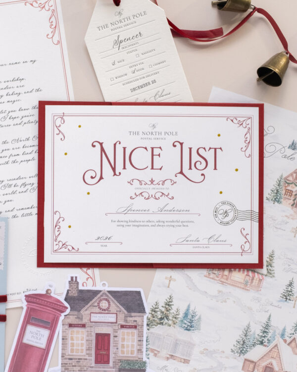 Nice List Certificate